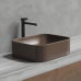 Чаша накладная прямоугольная Ceramica Nova Element 50x38 Темно-Коричневый Матовый