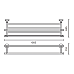 Полотенцедержатель AltroBagno Corposo 081507 Or золото