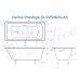 Ванна чугунная Delice Prestige 170х70 с антискользящим покрытием