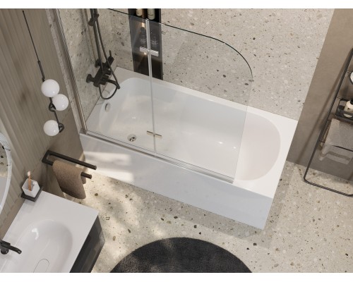 Акриловая ванна Cezares Eco 155х70 ECO-155-70-41-W37 без гидромассажа