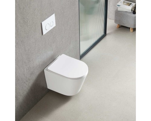 Унитаз подвесной Vincea Tornado Piatti VT1-11T безободковый белый