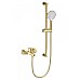 Смеситель для ванны с душевым гарнитуром Wonzon&Woghand, Брашированное золото