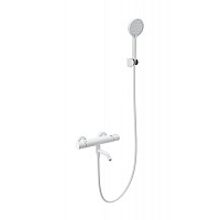 Смеситель для ванны с душем и термостатом Wonzon&Woghand, Белый матовый