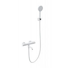 Смеситель для ванны с душем и термостатом Wonzon&Woghand, Белый матовый