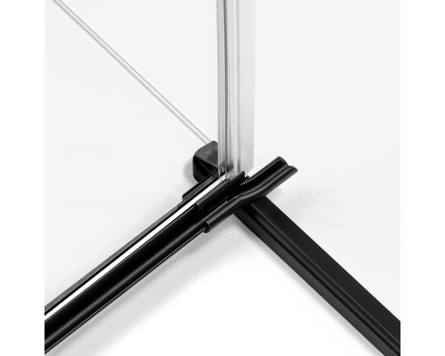 Душевое ограждение NEW TRENDY AVEXA BLACK R 80x70x200 черный
