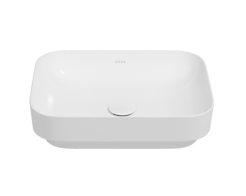 Раковина Isvea Sott'Aqua 50 см накладная белый 10SQ51050SV
