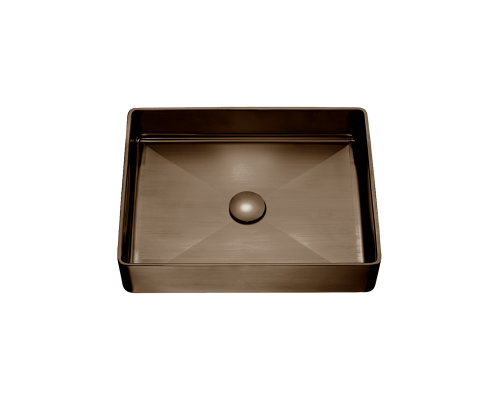 Раковина ALTROBAGNO Аккордо (Accordo) 001012 BrAn из нержавеющей стали