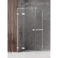 Душевое ограждение NEW TRENDY AVEXA WHITE L 110x120x200 белый