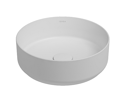 Раковина ISVEA Infinity накладная 360x360x120 матовый белый 10NF65036SV-2L