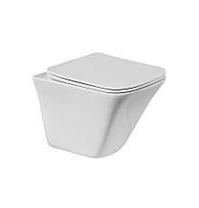 Унитаз BelBagno Marmi BB052CHR/BB052SC подвесной с сиденьем Микролифт