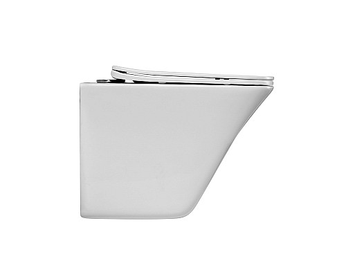 Унитаз BelBagno Marmi BB052CHR/BB052SC подвесной с сиденьем Микролифт