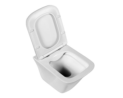 Унитаз BelBagno Marmi BB052CHR/BB052SC подвесной с сиденьем Микролифт