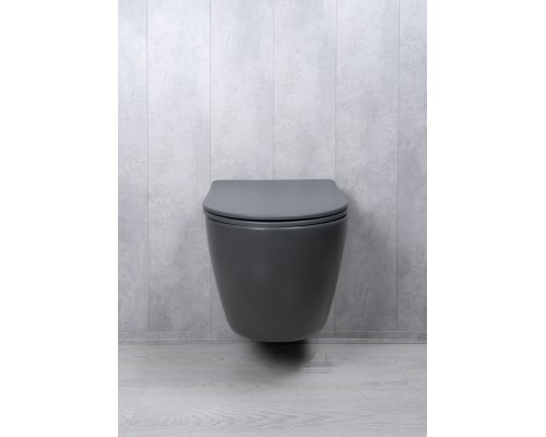 Подвесной унитаз Gid Tr2122TF-Dgm