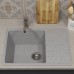 Кухонная мойка из искусственного камня Uperwood ECON UPD-506-003, серая матовая