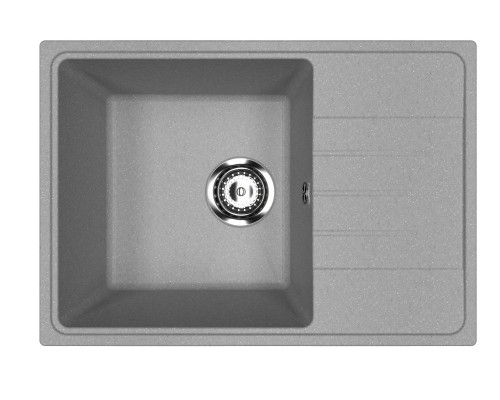 Кухонная мойка из искусственного камня Uperwood ECON UPD-506-003, серая матовая