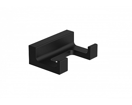 Двойной крючок для ванной Wonzon&Woghand, Черный