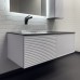Тумба с раковиной Comforty Геленджик 120 белый матовый со столешницей