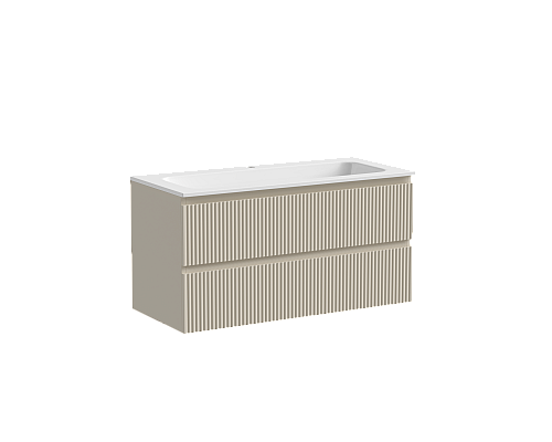 Тумба под раковину Sancos SNOB R СЕ 100x50 Beige Soft