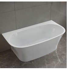 Ванна акриловая Vincea 1700x900x600 белый слив-перелив в комплекте хром