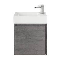 Тумба под раковину BelBagno Kraft Mini 50 R KRAFT MINI-500/260-1A-SO-CG-R подвесная Cemento Grigio