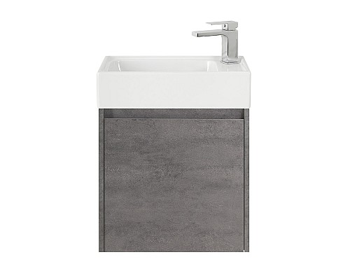 Тумба под раковину BelBagno Kraft Mini 50 R KRAFT MINI-500/260-1A-SO-CG-R подвесная Cemento Grigio