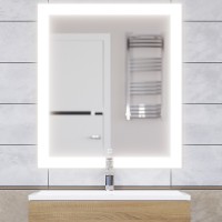 Зеркало для ванной с подсветкой Uperwood Barsa 70х80 см, сенсор/антизапотевание