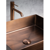 Раковина ALTROBAGNO Аккордо (Accordo) 001012 BrAn из нержавеющей стали