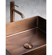 Раковина ALTROBAGNO Аккордо (Accordo) 001012 BrAn из нержавеющей стали