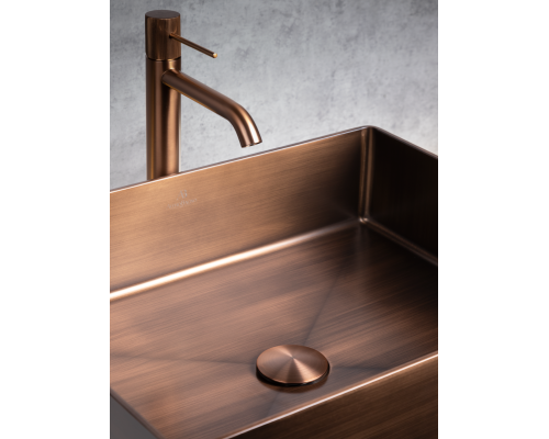 Раковина ALTROBAGNO Аккордо (Accordo) 001012 BrAn из нержавеющей стали