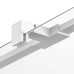 Душевое ограждение NEW TRENDY AVEXA WHITE L 120x80x200 белый