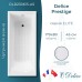 Ванна чугунная Delice Prestige 170х80 с антискользящим покрытием