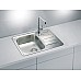 Кухонная мойка Alveus Line 110 1122317 нержавеющая сталь в комплекте с сифоном