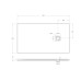 Душевой поддон из искусственного камня BelBagno Uno 140x80 Белый