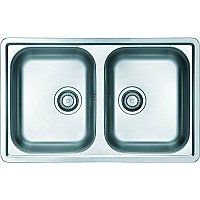 Кухонная мойка Alveus Line 90 NAT 1066751 79х50 см встраиваемая сверху нержавеющая сталь