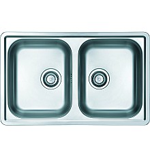 Кухонная мойка Alveus Line 90 NAT 1066751 79х50 см встраиваемая сверху нержавеющая сталь