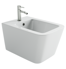 Биде подвесное Ceramicanova Миро (Miro) с крепежом для скрытого монтажа белый CN11004 