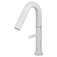 Смеситель для раковины высокий Wonzon&Woghand, Белый матовый WW-6068-MW