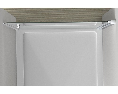 Душевая дверь Vincea Alpha VDP-3AL800CLB черный стекло прозрачное