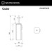 Ершик подвесной WHITECROSS Cubo (хром)