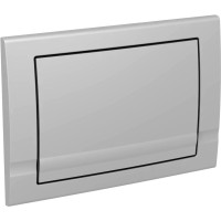 Панель смыва с одной клавишей Schwab Riva Mini, глянцевый хром - матовый хром