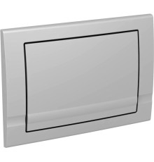 Панель смыва с одной клавишей Schwab Riva Mini, глянцевый хром - матовый хром