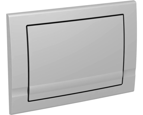 Панель смыва с одной клавишей Schwab Riva Mini, глянцевый хром - матовый хром