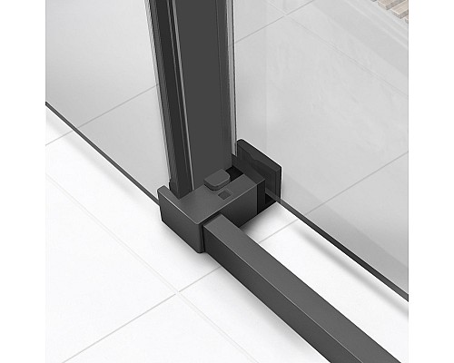 Душевой уголок Vincea Slim Soft VSR-1SS9014CLGM 1400x900 сталь и стекло