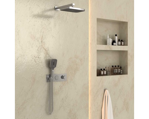 Душевой комплект Vincea VSFW-422T1CH встраиваемый термостатический 2 режима хром