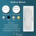Ванна чугунная Delice Biove 170х75 с ручками и антискользящим покрытием