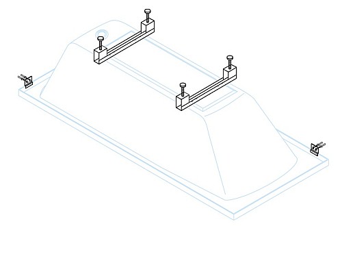Ножки для ванны Cezares LEG-KIT-150