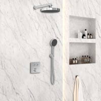 Душевой комплект Vincea Inspire VSFW-4I212CH встраиваемый двухрежимный хром