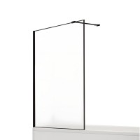 Шторка для ванны NEW TRENDY NEW MODUS BLACK 50x150 черный