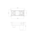 Смеситель для раковины ALTROBAGNO Рикко (Ricco) 010517 Cr