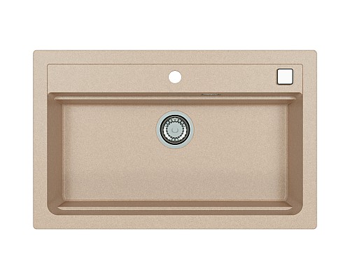 Мойка каменная 79х50 Alveus Atrox 1140444 бежевая